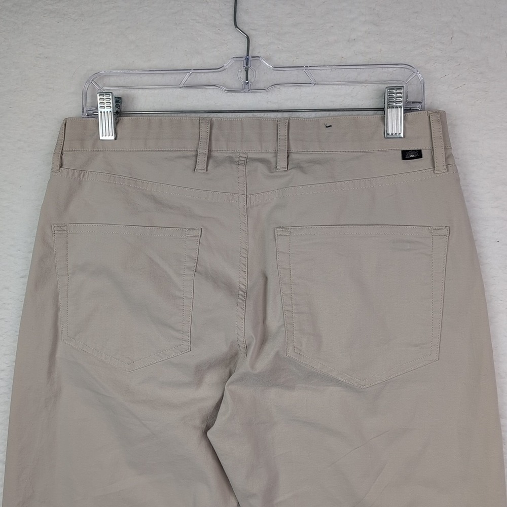 Faherty Reserve Movement Pants Men's 30x28 Khaki Stretch Chino - Picture 5 of 7